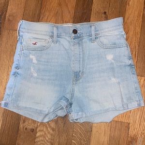 High Waisted Jean Shorts